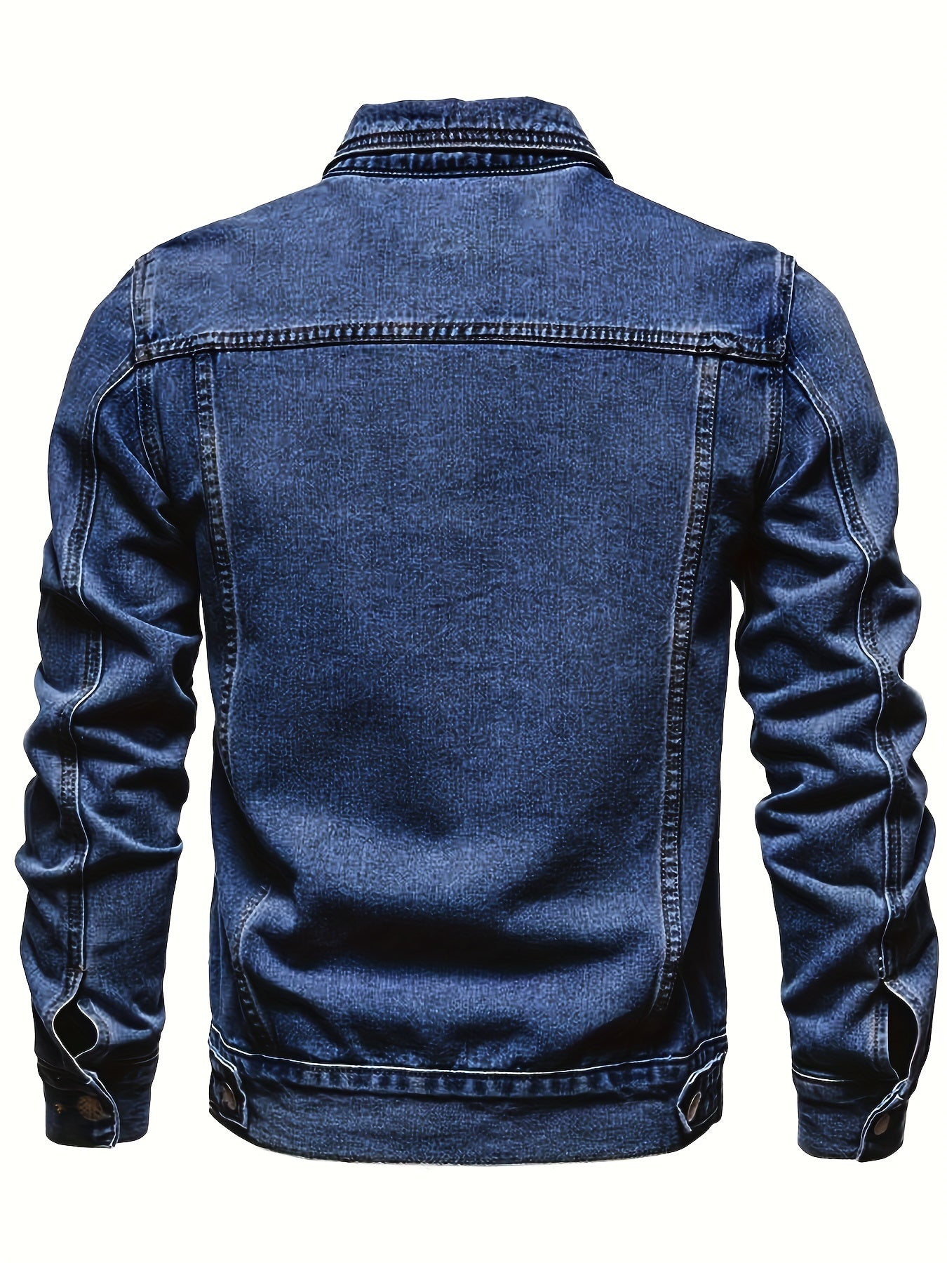 Chaqueta vaquera clásica con botones