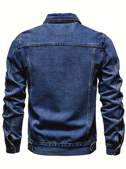 Chaqueta vaquera clásica con botones