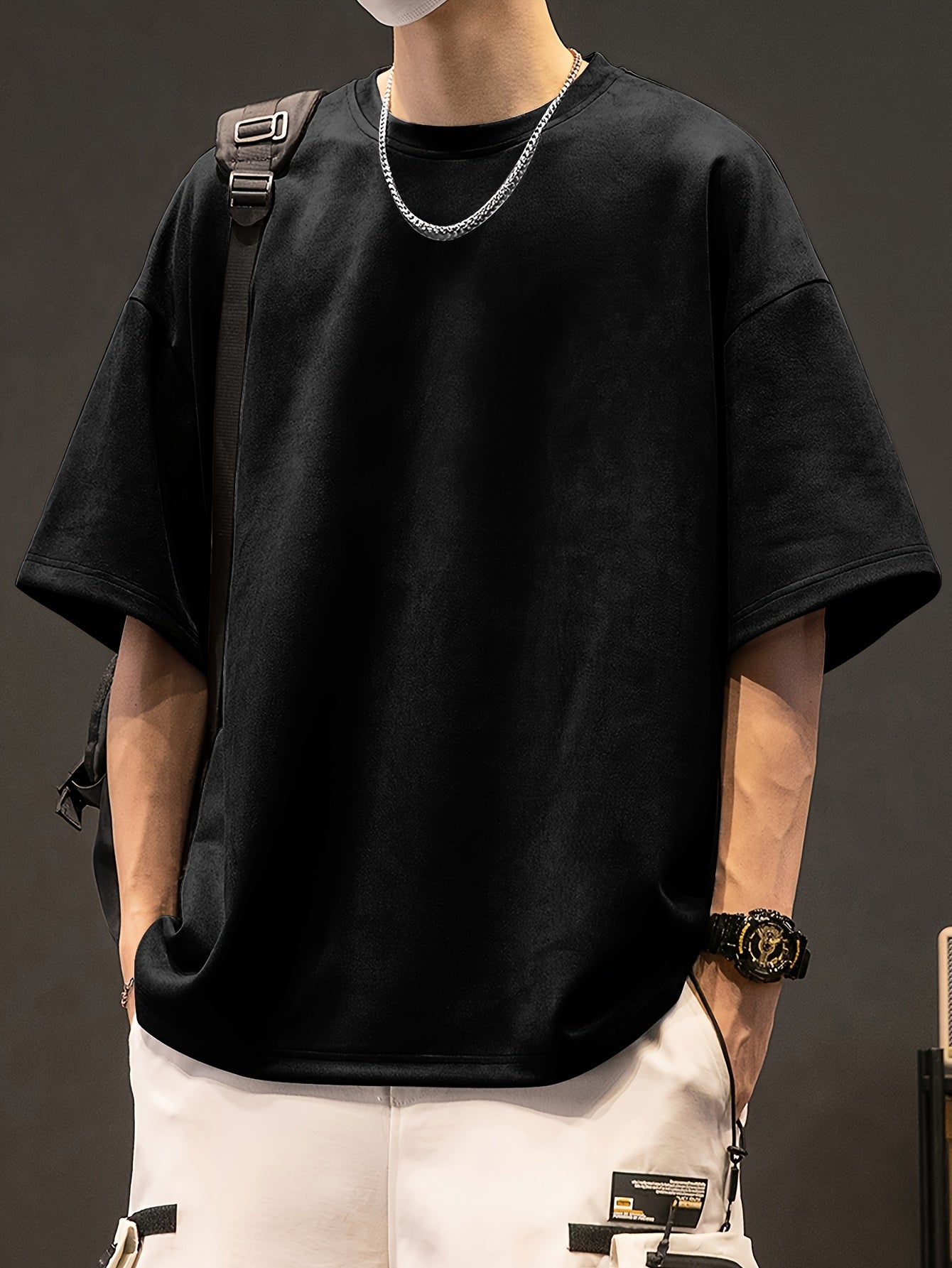Oversized Minimalistisches T-Shirt