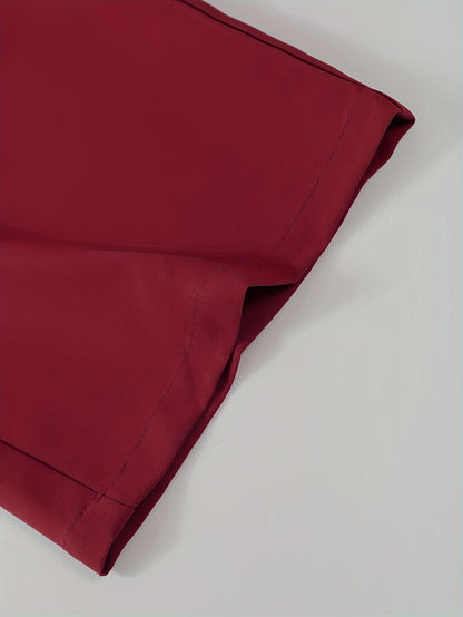 Conjunto de camisa de manga corta y pantalones de corte relajado