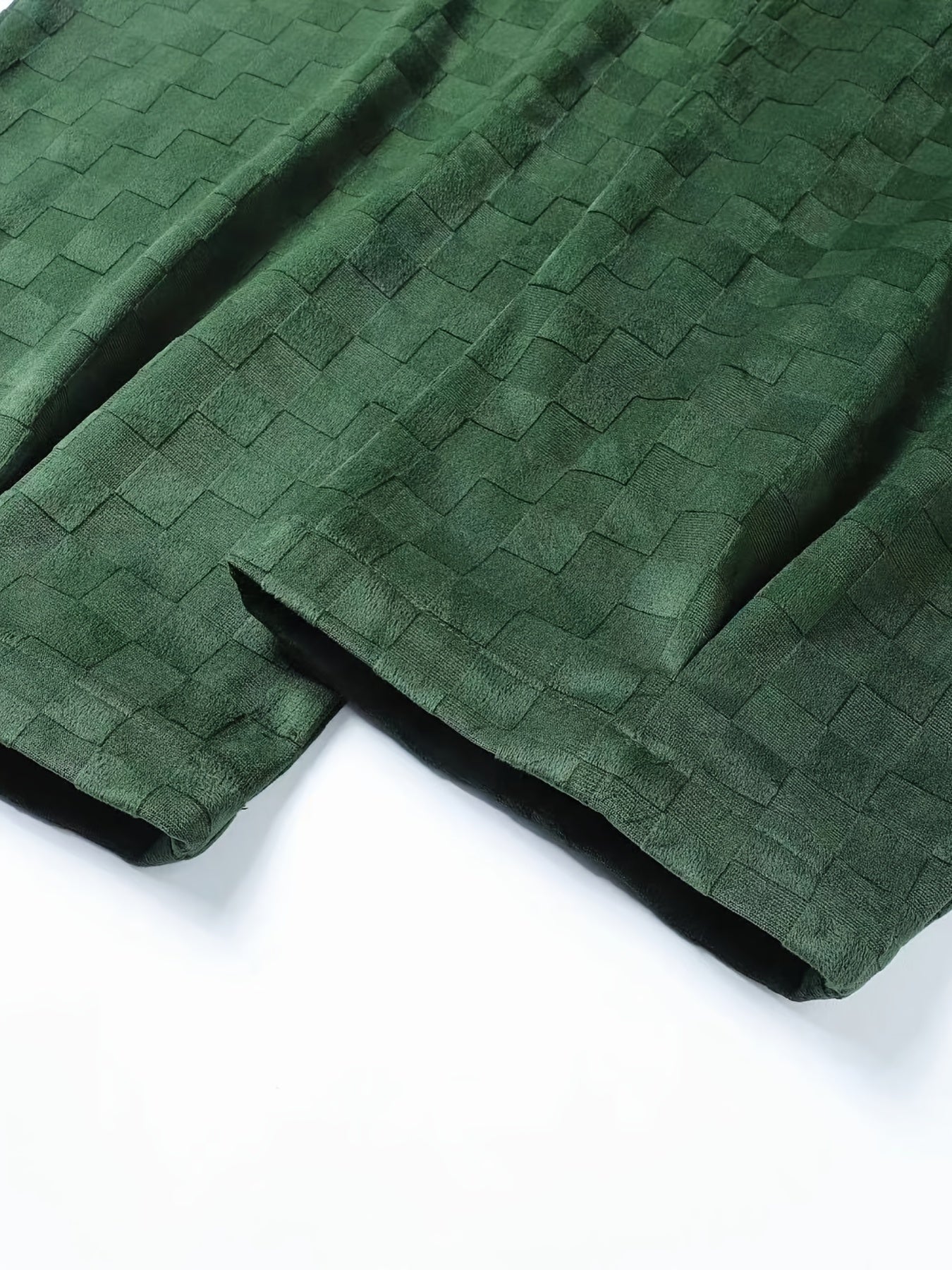 Pantalones anchos a cuadros