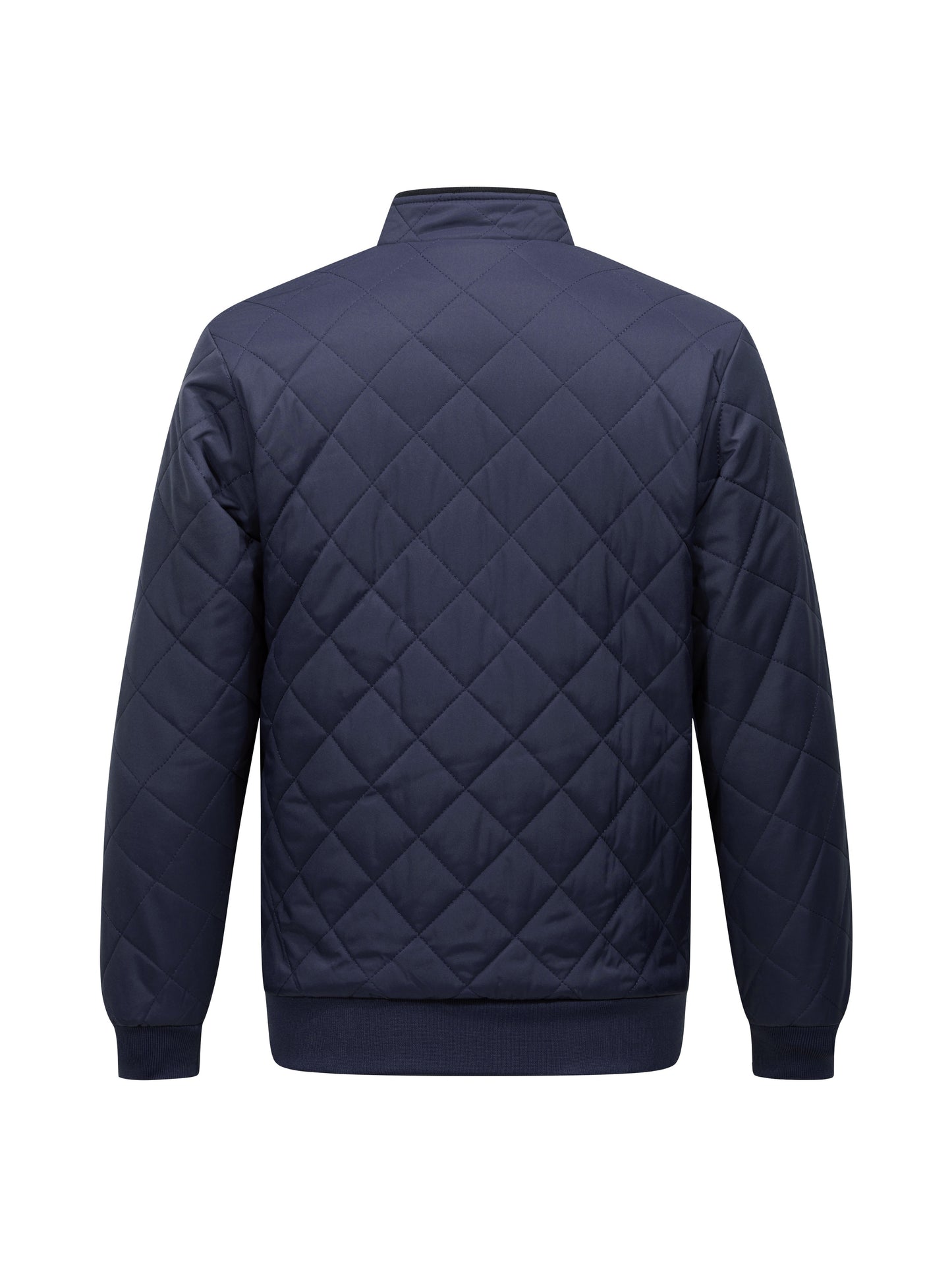 Chaqueta bómber guateada con forro polar