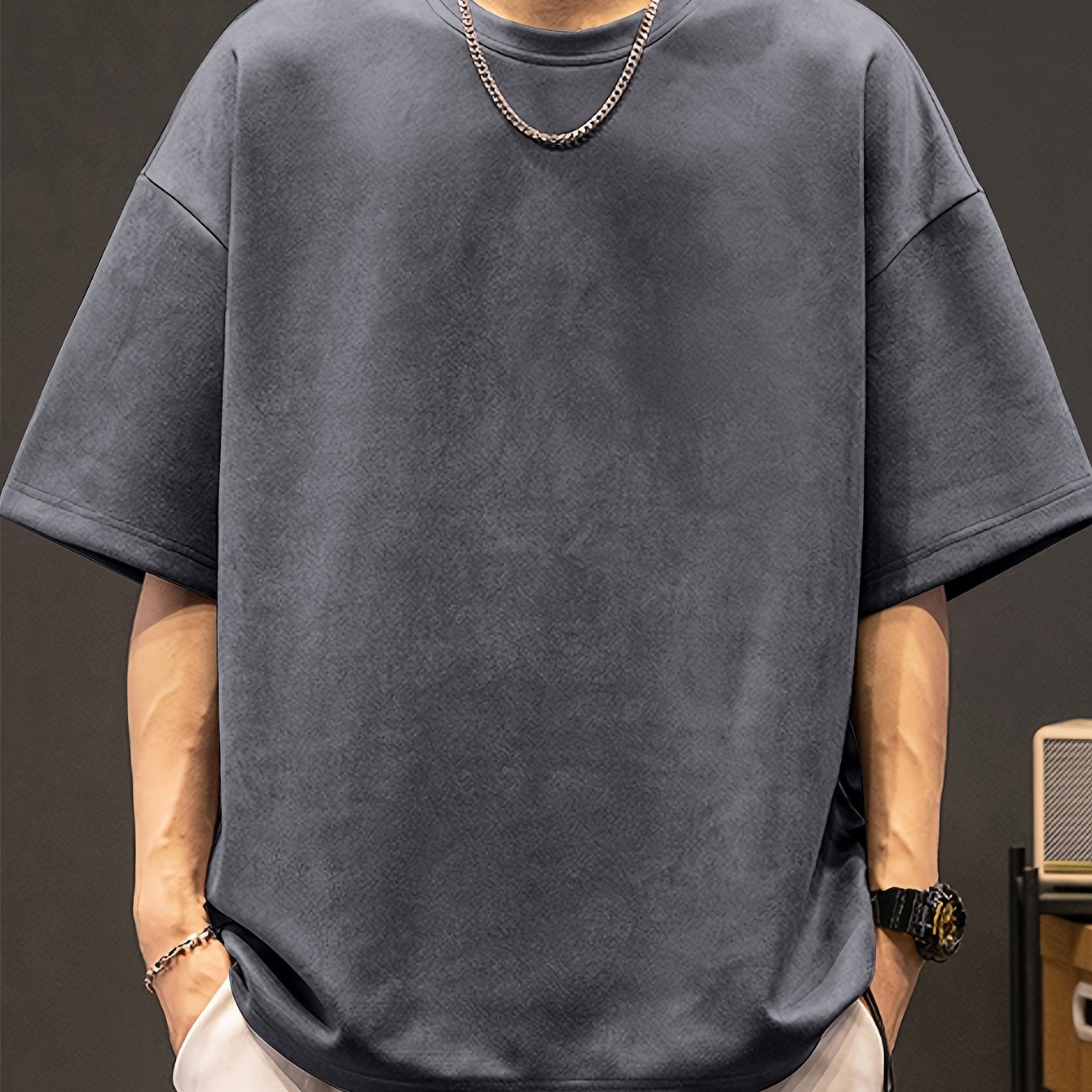 Oversized Minimalistisches T-Shirt