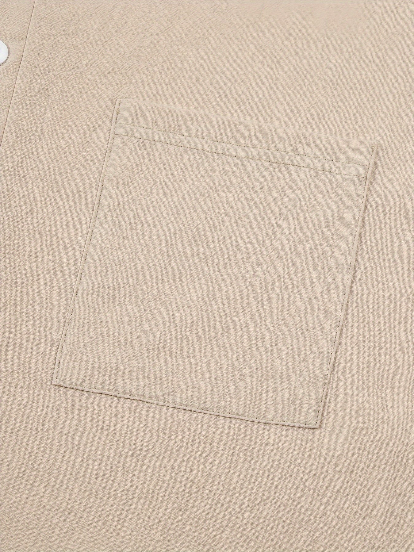 Strukturiertes Langarm-Henley-Shirt