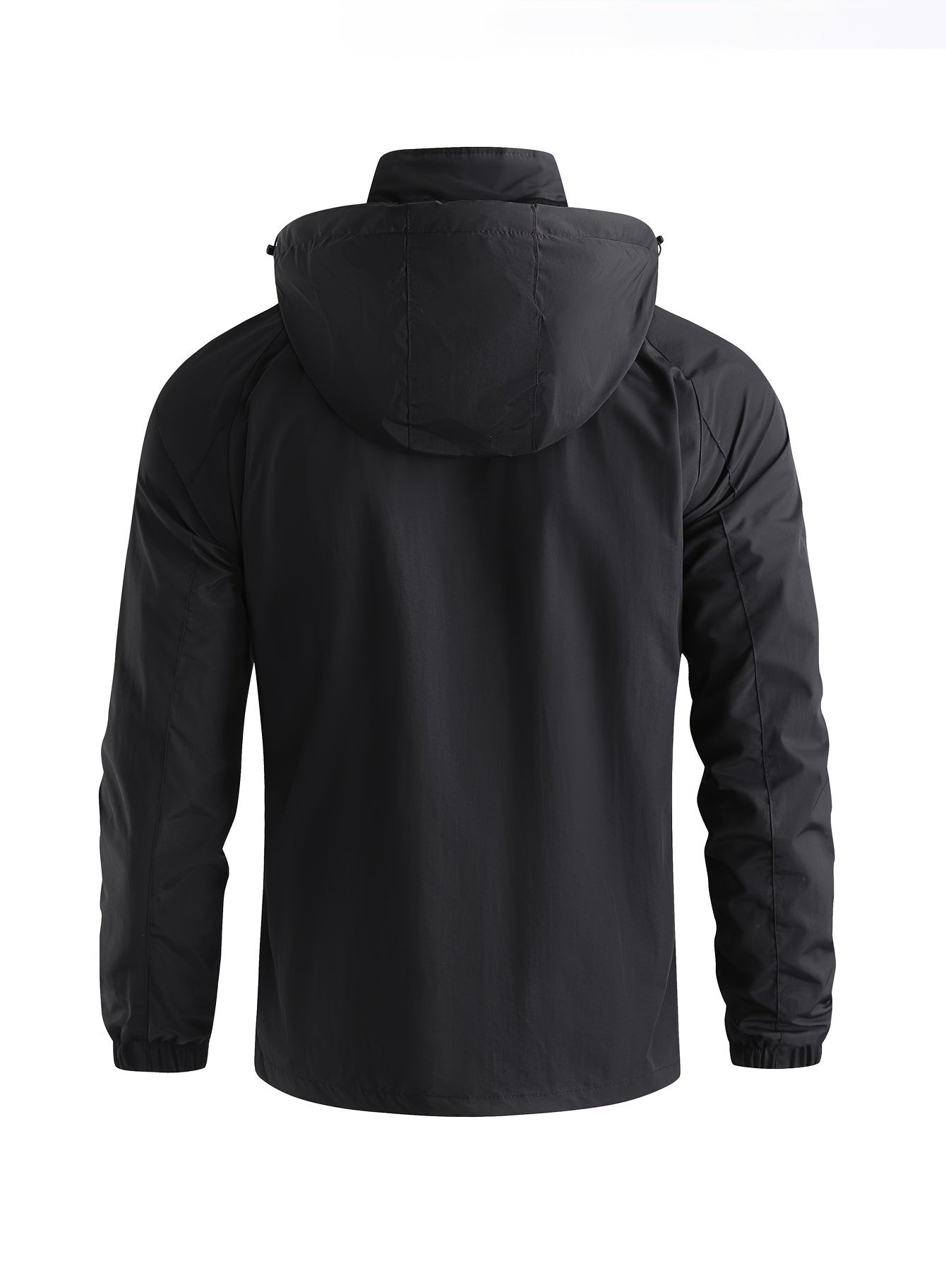 Lightweight Hooded Windbreaker Jacket