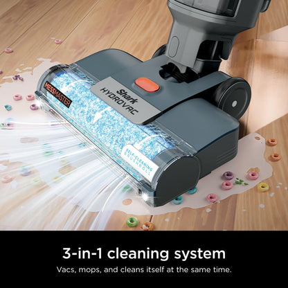 HydroVac MessMaster Corded 3-in-1 Vacuum, Mop and Self-Cleaning System