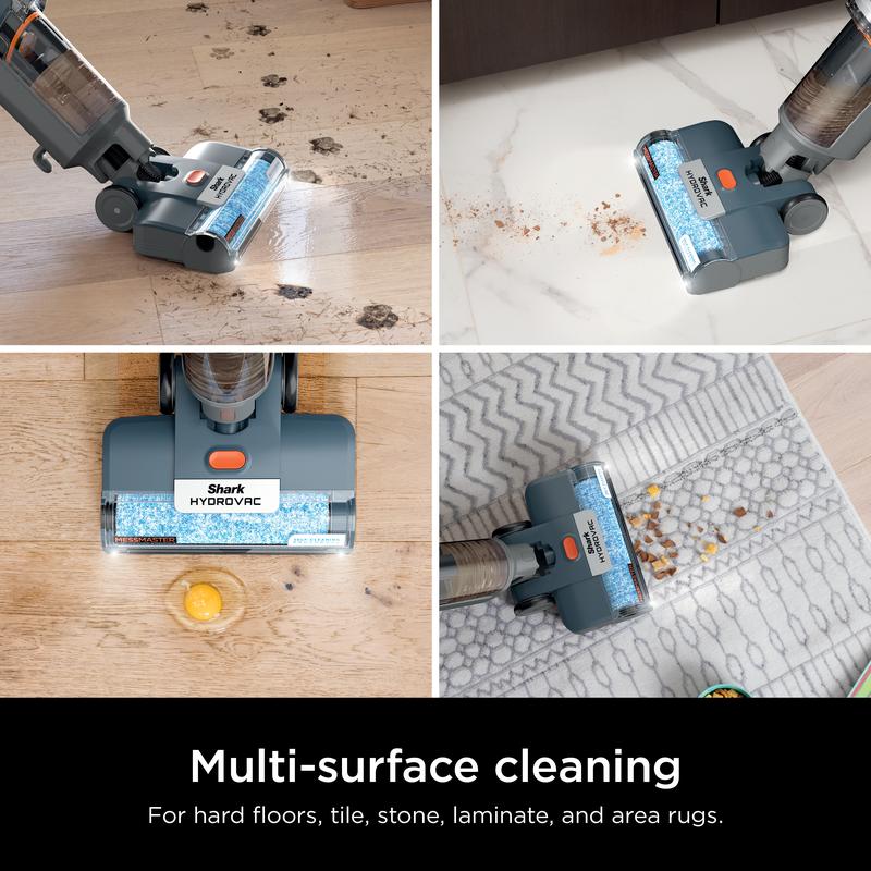 HydroVac MessMaster Corded 3-in-1 Vacuum, Mop and Self-Cleaning System