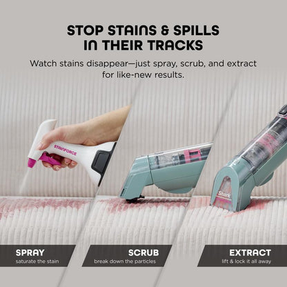 StainForce Handheld Spot & Stain Cleaner with Storage Caddy